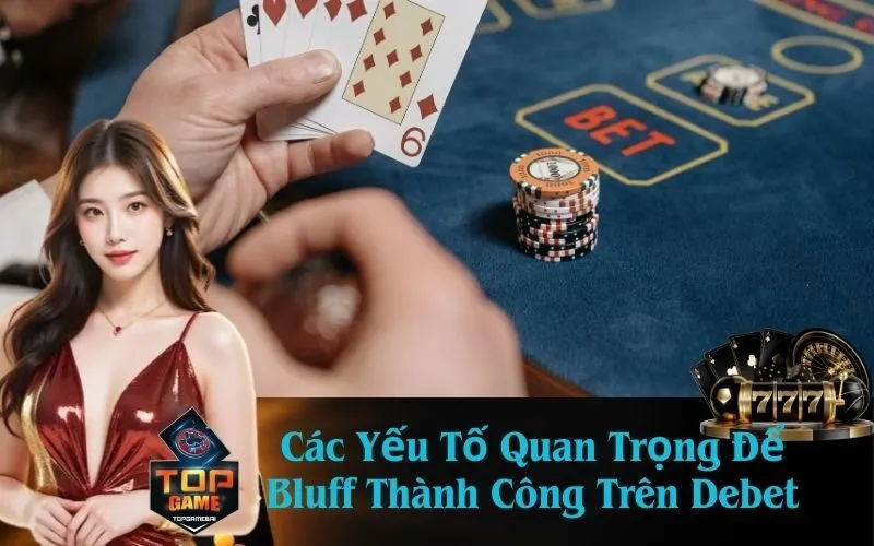 Các Yếu Tố Quan Trọng Để Bluff Thành Công Trên Debet