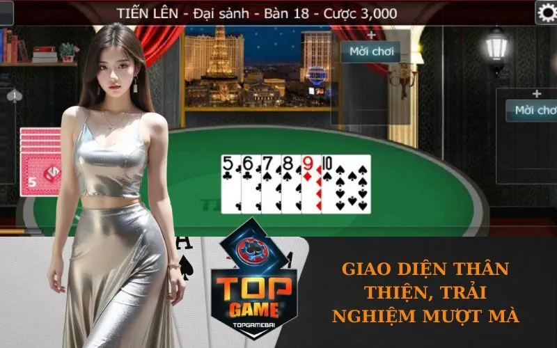 Giao diện thân thiện trải nghiệm mượt mà