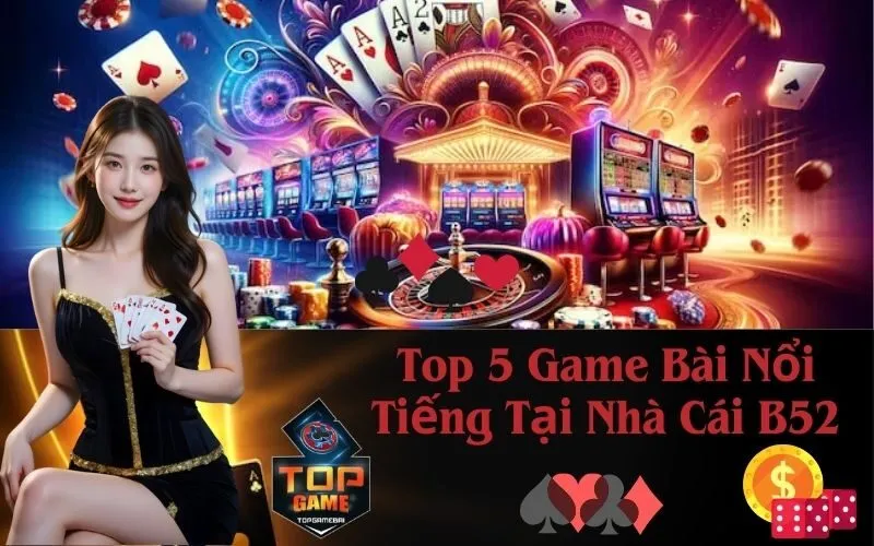 Top 5 Game Bài Nổi Tiếng Tại Nhà Cái B52